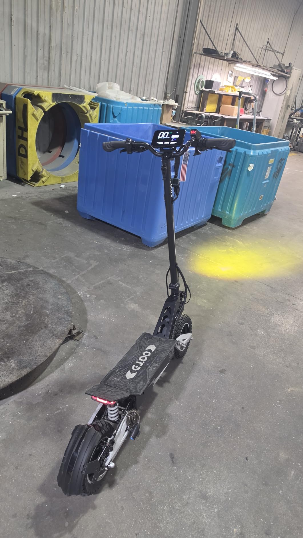 T10 Electric Scooter for Adults, 48V 18AH Battery Up to 46 Miles Long Range & Powerful Motor, 34 MPH Max Speed, 11 Inch All-Terrain Tires Folding Commuter E Scooter with Dual Suspension & LCD Display customer photo 2