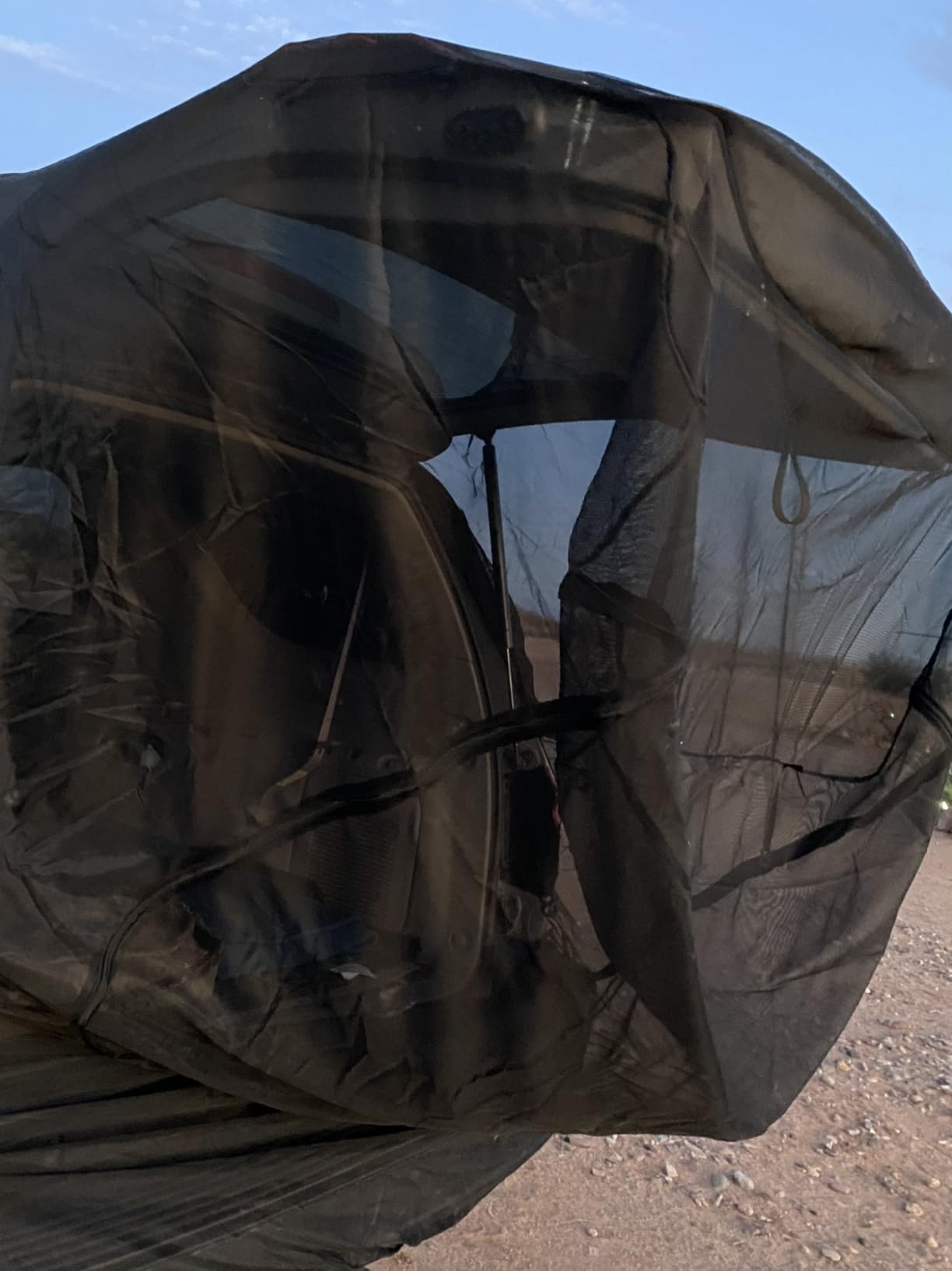 for 2020-2026 Tesla Model Y (Juniper Included) Camping Tailgate Mesh Screen Hatchback Bug Screen Net Great for Ventilation and Mosquito Prevention for Tesla Model Y Camping Accessories customer photo 1