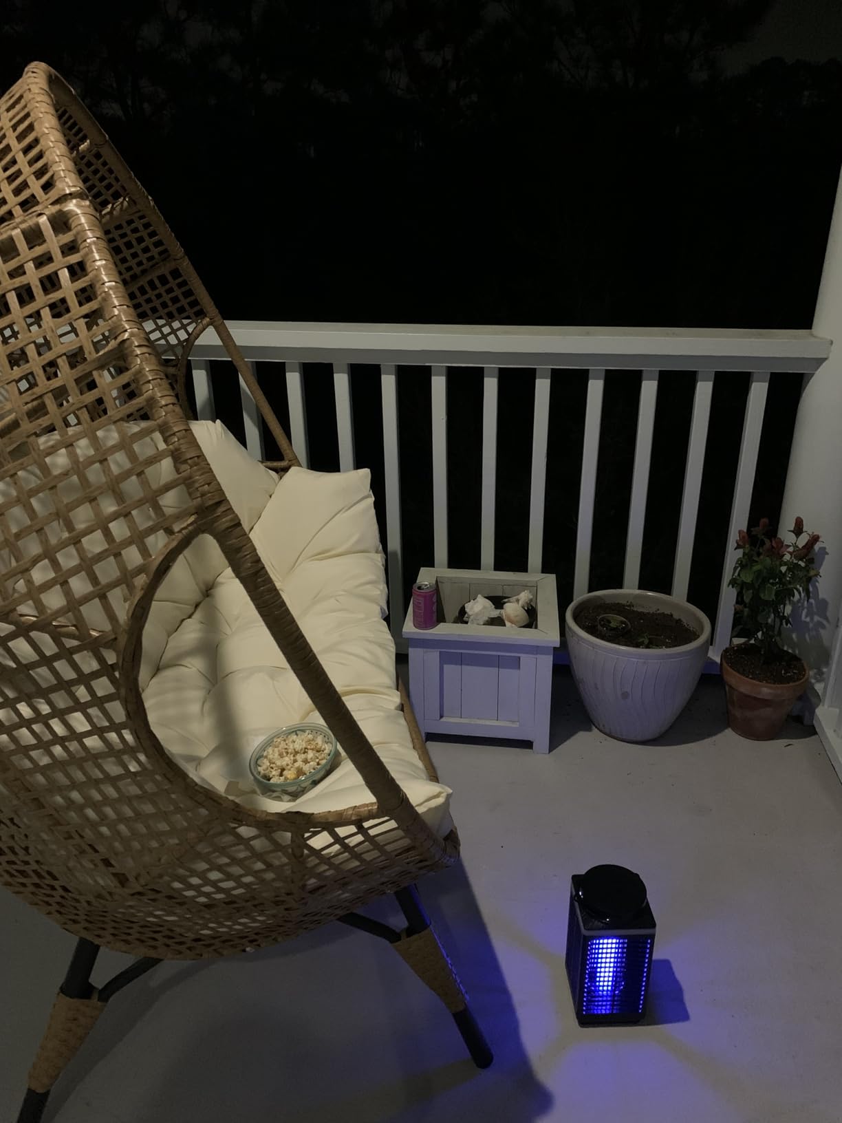 Bug Zapper Outdoor, 4-in-1 4200V Electric Mosquito Zapper, Cordless Rechargeable Bug Zapper Fly Zapper with 5000mAH Battery, Waterproof IP68, Portable & Wireless Insect Zapper for Camping Patio customer photo 1