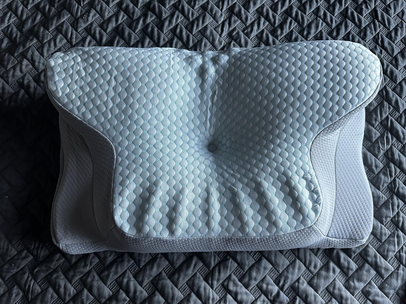 Cervical Neck Pillow for Pain Relief - Ergonomic Pillow Side Sleeper Pillow for Sleeping, Orthopedic Memory Foam Pillow for Neck Support, Contour Cervical Pillow Bed Pillow for Back Stomach Sleepers customer photo 1