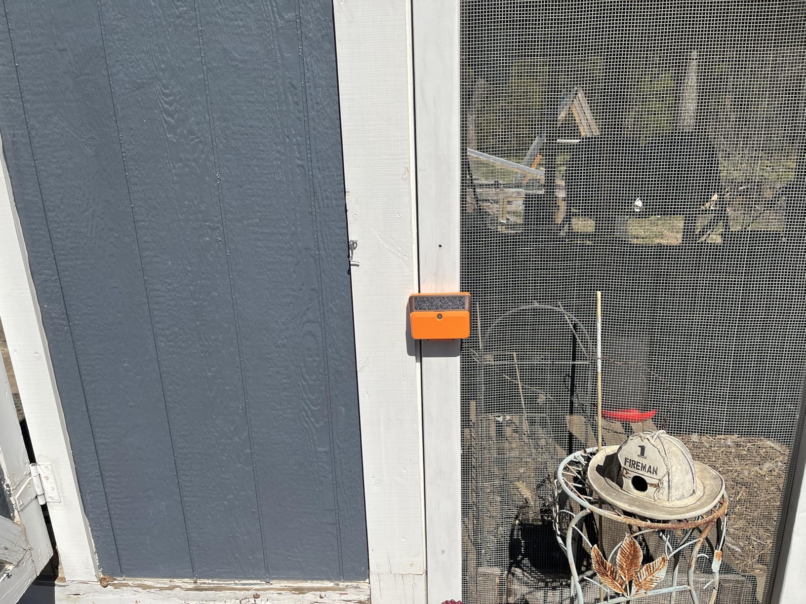 Solar-Powered Automatic Chicken Coop Door, Dual Motor Coop Door with Light Sensor, Timer & Manual Mode, Chicken Opener with Anti-Pinch System, Detachable Controller, Dual Power Options, Weatherproof customer photo 1