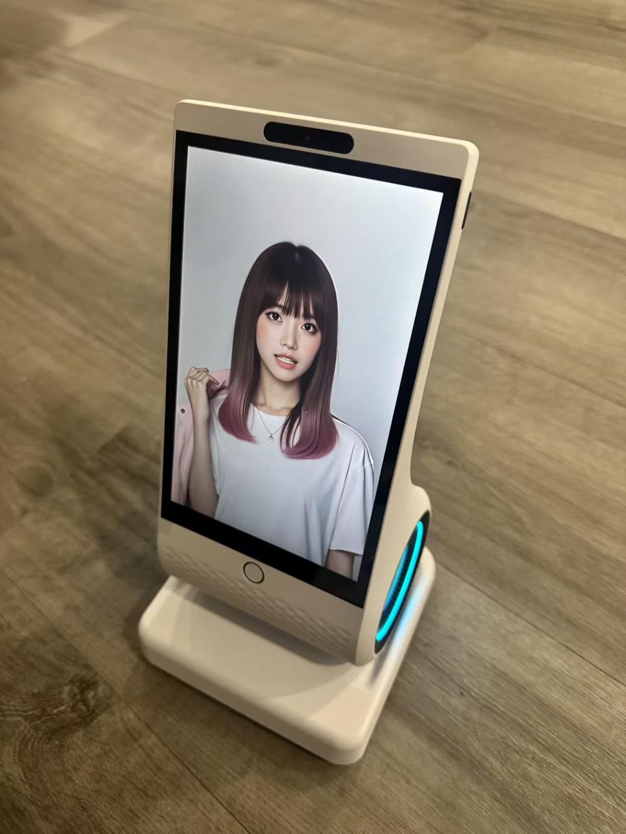 umissfun Emotional AI Companion Device, AI Chat Companion, AI Desktop Robot Companion, Voice Understanding, Personality Design, Tech&Gadget Gift, Geek, Desktop Setup, True Empathy AI-Grows with You (White) customer photo 1