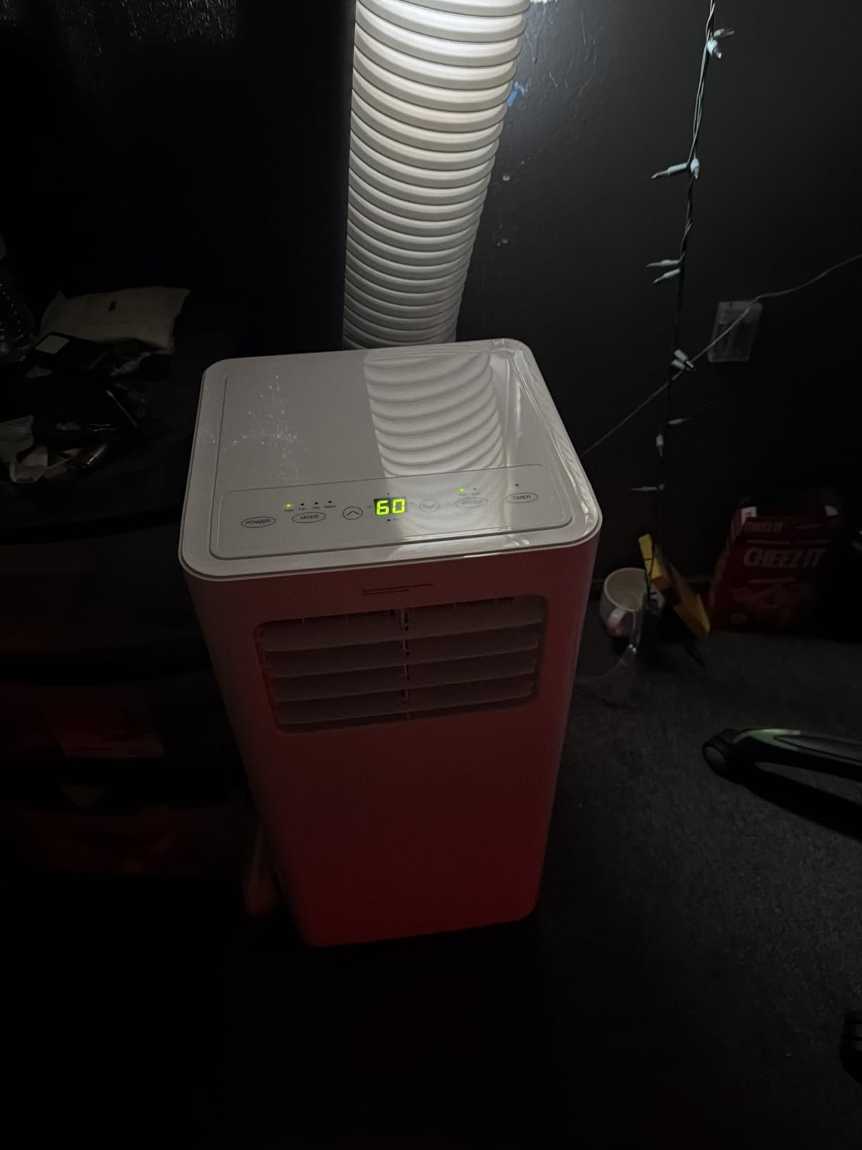 EUHOMY Portable Air Conditioners 14,000 BTU, 4-in-1 Portable Air Conditioner for Rooms Up to 650 Sq.Ft. with Cool, Fan, Dehumidifier, Sleep, Portable AC Unit with Remote & 24H Timer, Installation Kits customer photo 1