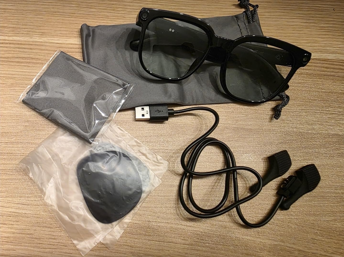 4K Camera Smart Glasses with ChatGPT AI, Blue Light Blocking Lenses + Extra Sunglasses, Live Translation & Bluetooth Audio, Hands-Free POV Video Recording Eyewear customer photo 1