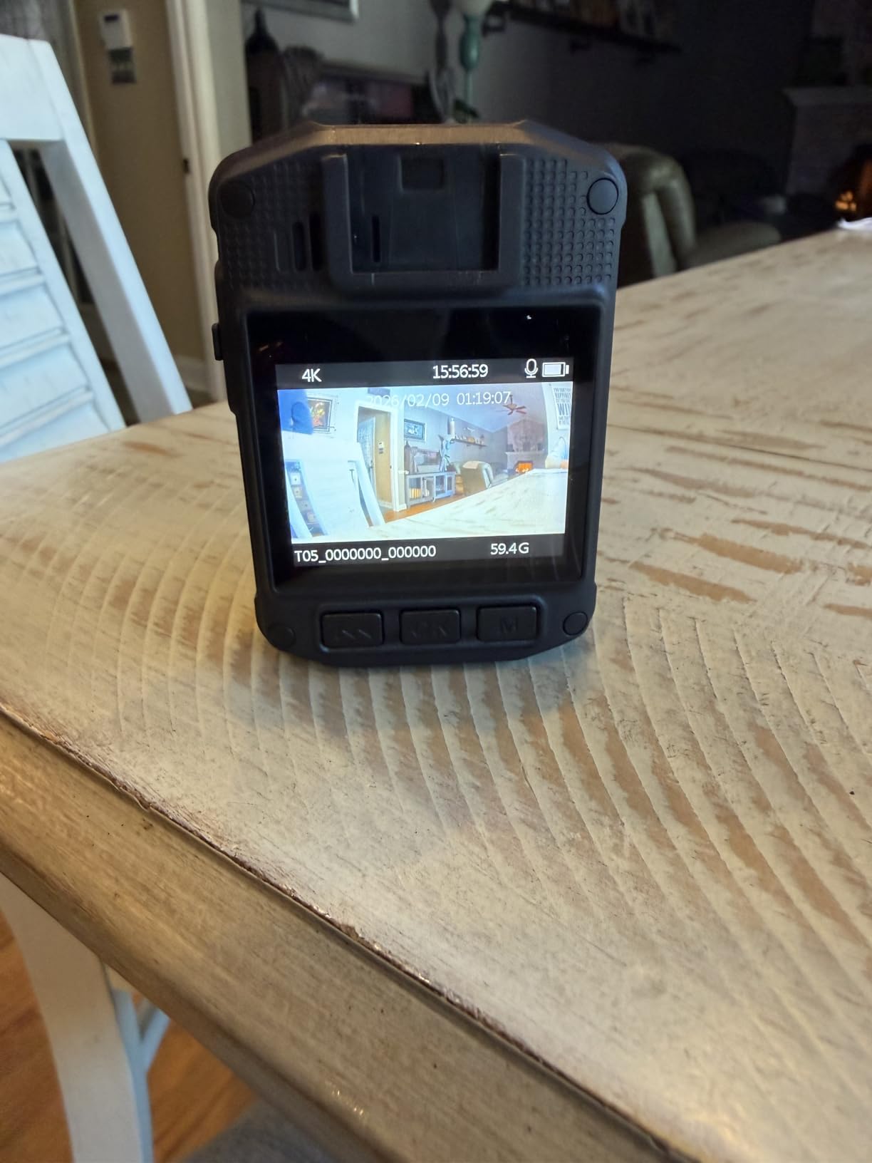 AeroTek Mini 4K Body Camera with Audio and Video Recording, GPS Bodycam with Ultra Infrared Night Vision and Fast Charging for Police, Law Enforcement and Delivery (256 GB Card) customer photo 1