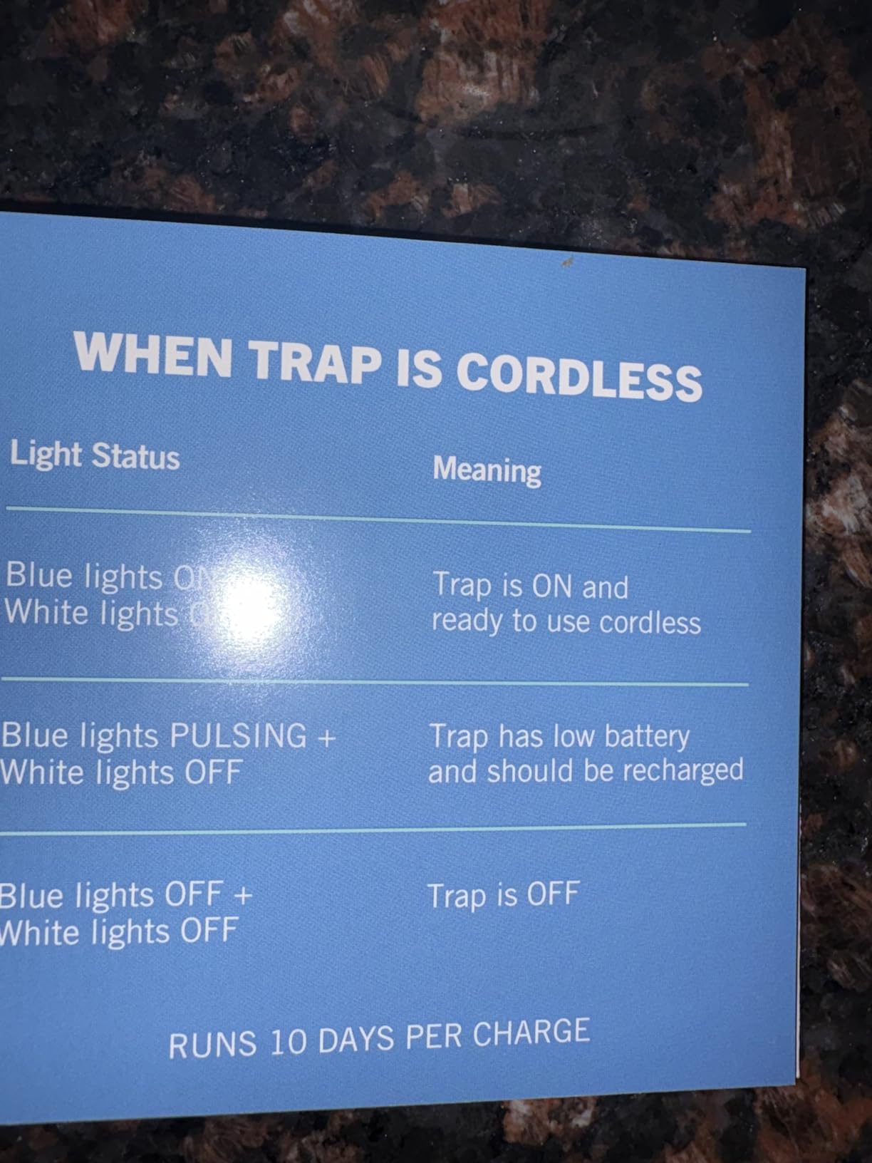 Safer Home Catch 360° Cordless Flying Insect Trap, UV LED Light, Chemical-Free, 10 Day Rechargeable Battery, Effective Fruit Fly Traps for Indoors, Gnat Traps for House Indoor, 1 Device + 6 Glue Cards customer photo 1