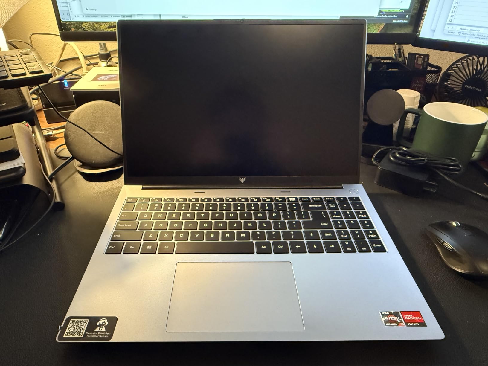KAIGERR 2026 New Light Gaming Laptop, 15.6inch Laptop Computer with AMD Ryzen 7 7730U(8C/16T, Up to 4.5GHz), 16GB RAM 512GB NVMe SSD Windows 11 Laptop, Radeon RX Vega 8 Graphics,WiFi 6 customer photo 2