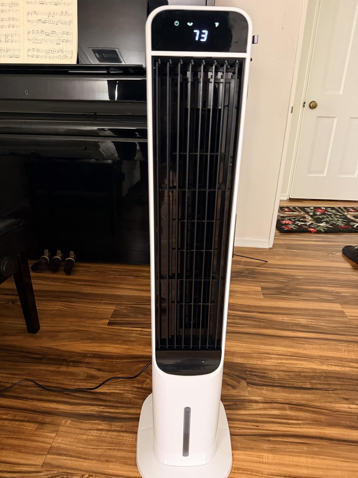MEPTY 3-IN-1 Evaporative Air Cooler, Cooling Fans that Blow Cold Air with 120° Oscillation, 12H Timer,3 Speeds, Portable Swamp Cooler for Indoor Use, Windowless Portable Air Conditioners customer photo 2