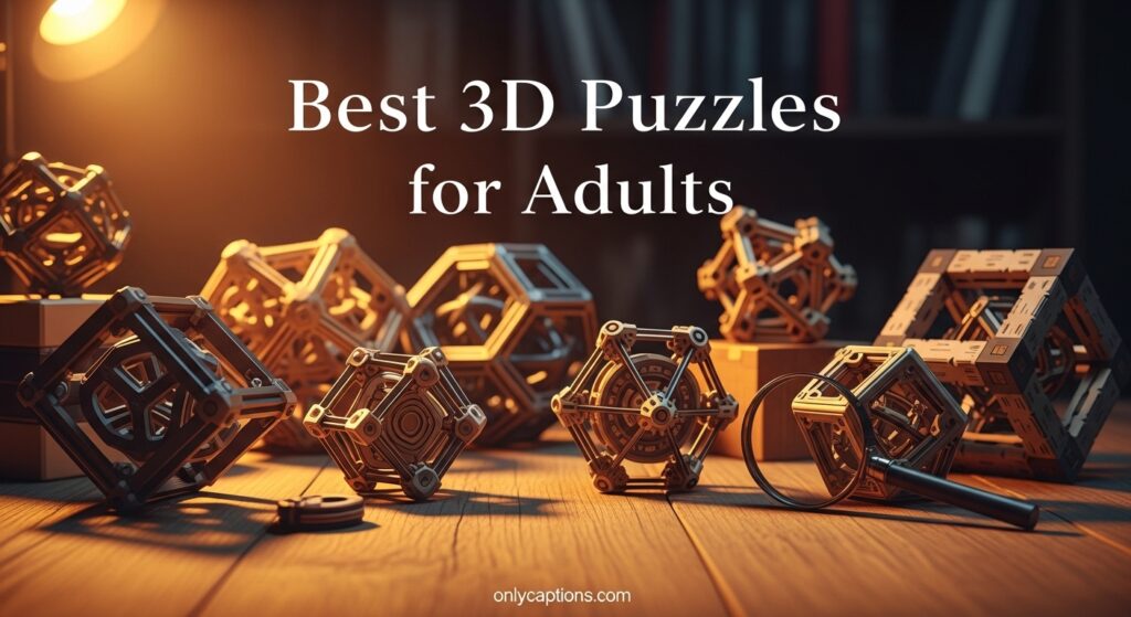 Current image: Best 3D Puzzles for Adults