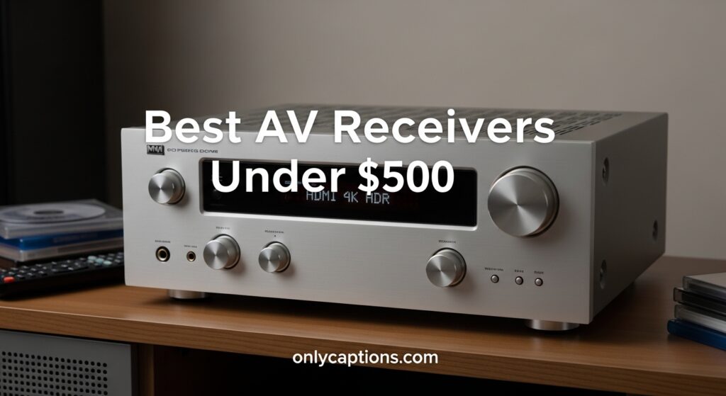 Current image: Best AV Receivers Under $500