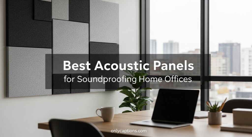 Current image: Best Acoustic Panels for Soundproofing Home Offices