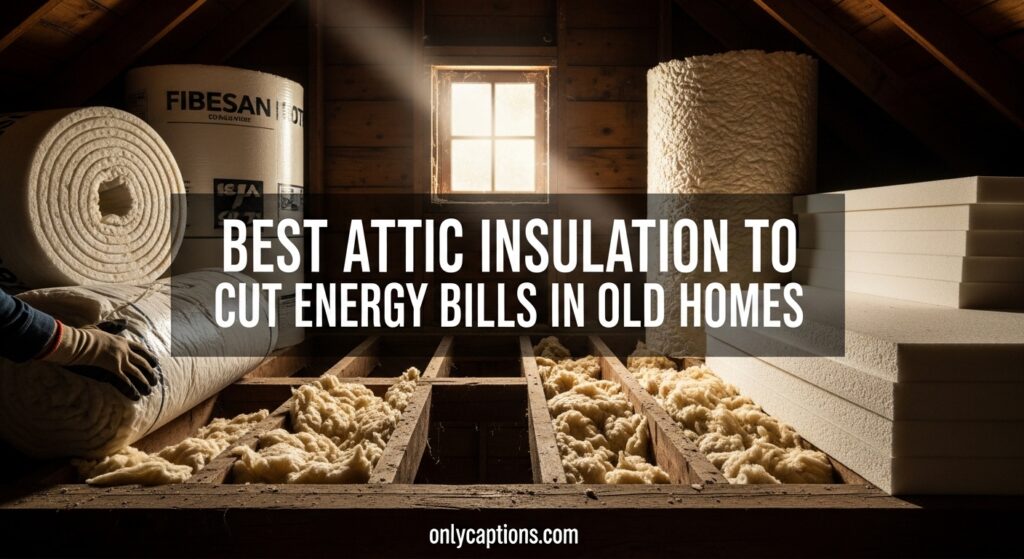 Current image: Best Attic Insulation to Cut Energy Bills in Old Homes