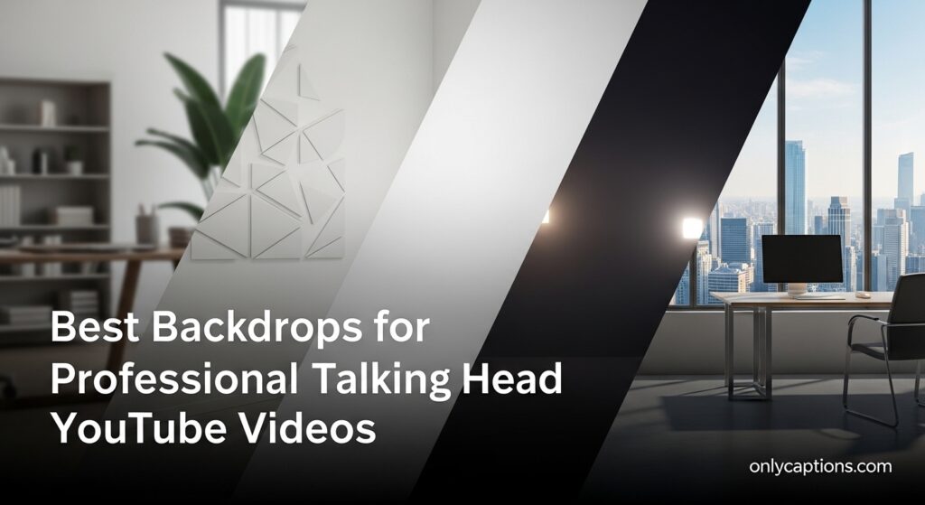 Current image: Best Backdrops for Professional Talking Head YouTube Videos