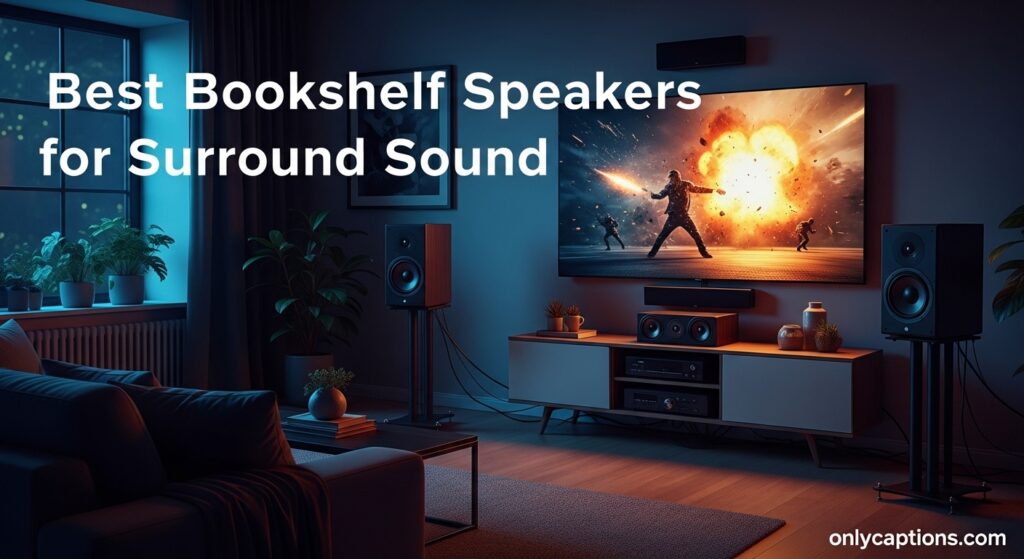 Current image: Best Bookshelf Speakers for Surround Sound
