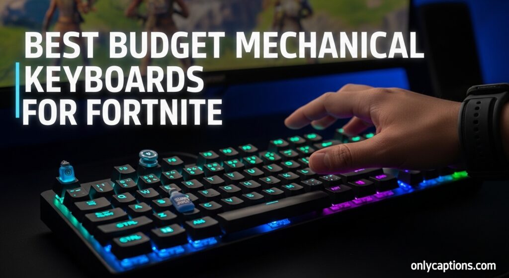 Current image: Best Budget Mechanical Keyboards for Fortnite
