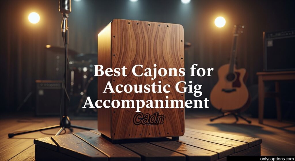 Current image: Best Cajons for Acoustic Gig Accompaniment