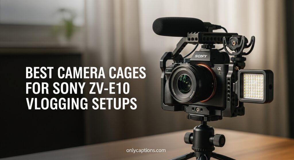 Current image: Best Camera Cages for Sony ZV-E10 Vlogging Setups
