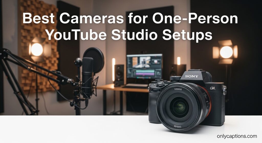 Current image: Best Cameras for One-Person YouTube Studio Setups