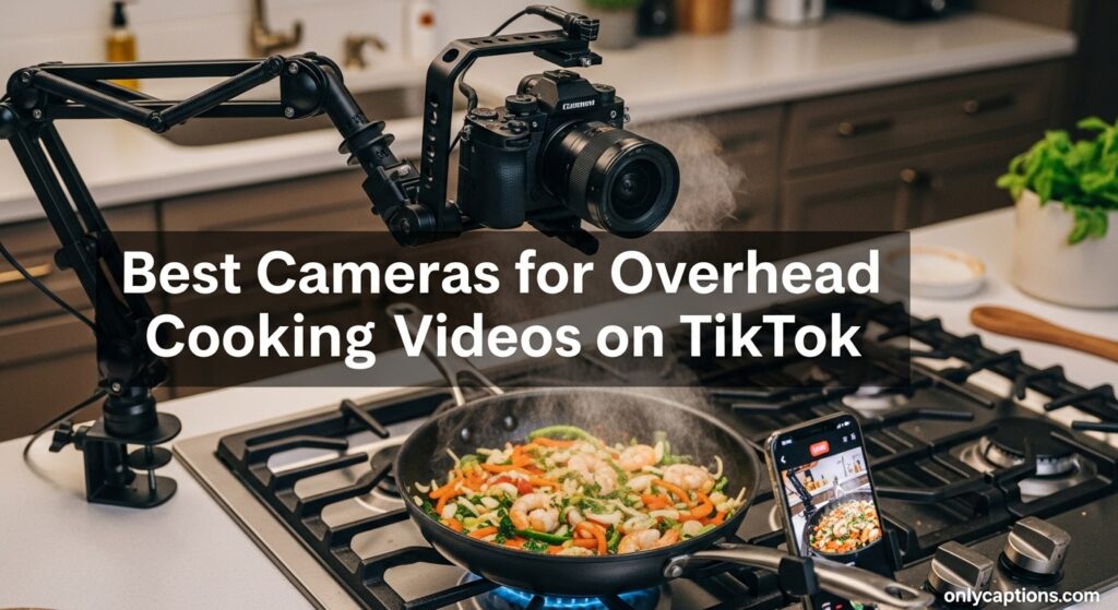 Current image: Best Cameras for Overhead Cooking Videos on TikTok