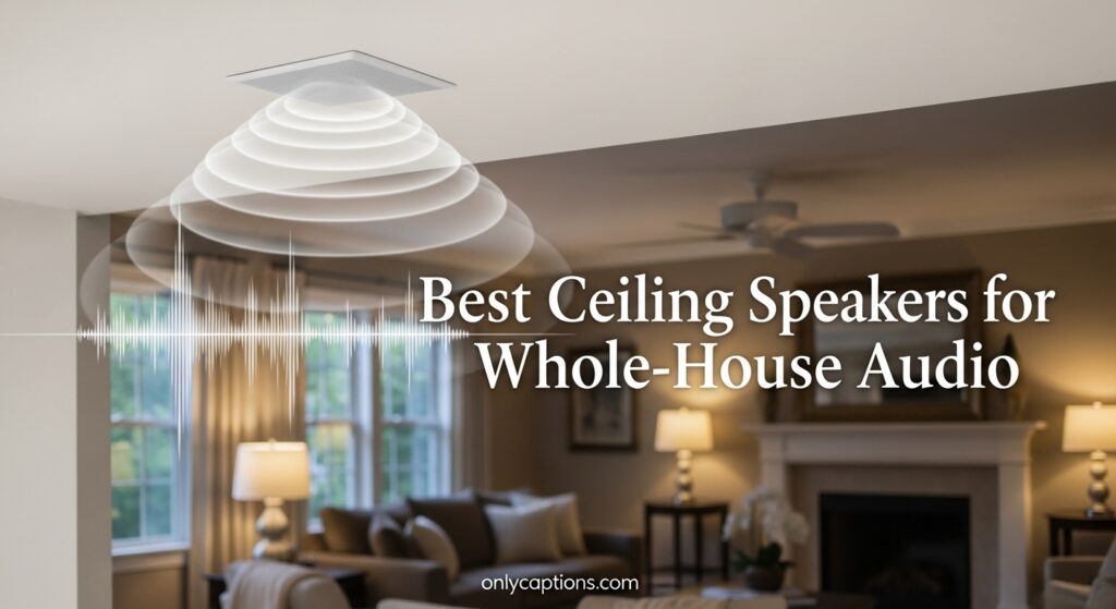 Current image: Best Ceiling Speakers for Whole-House Audio