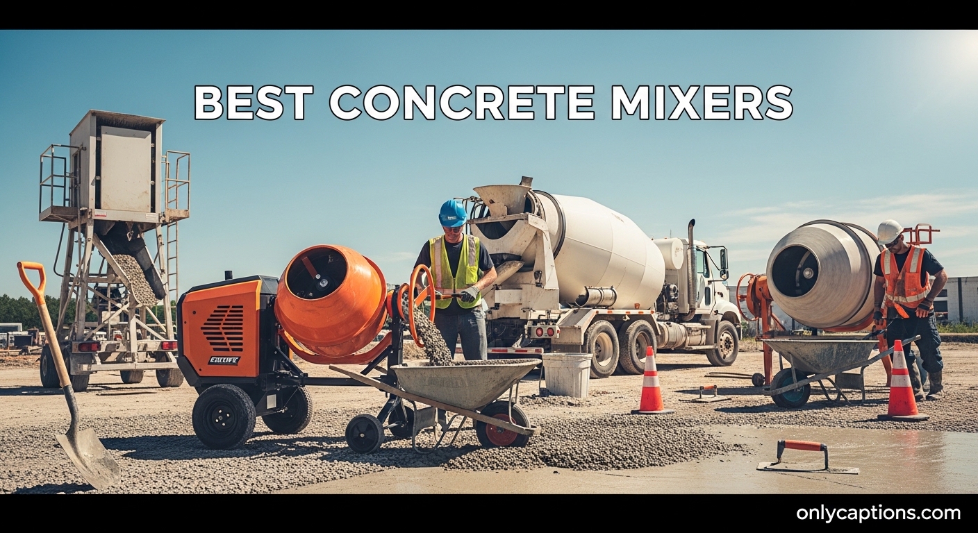 15 Best Concrete Mixers (April 2026) Complete Buyer's Guide