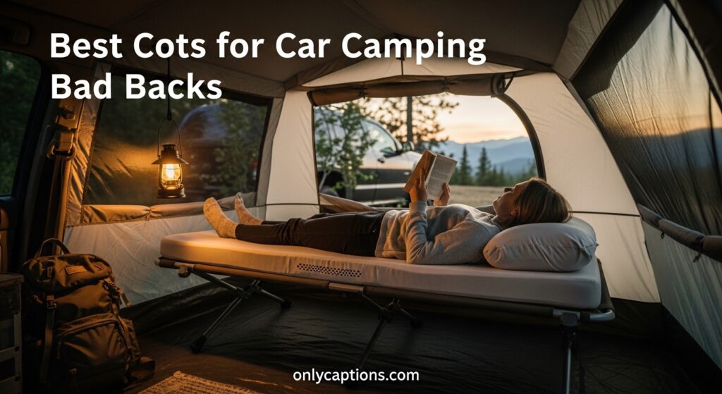 10 Best Cots for Car Camping Bad Backs (April 2026) Complete Guide