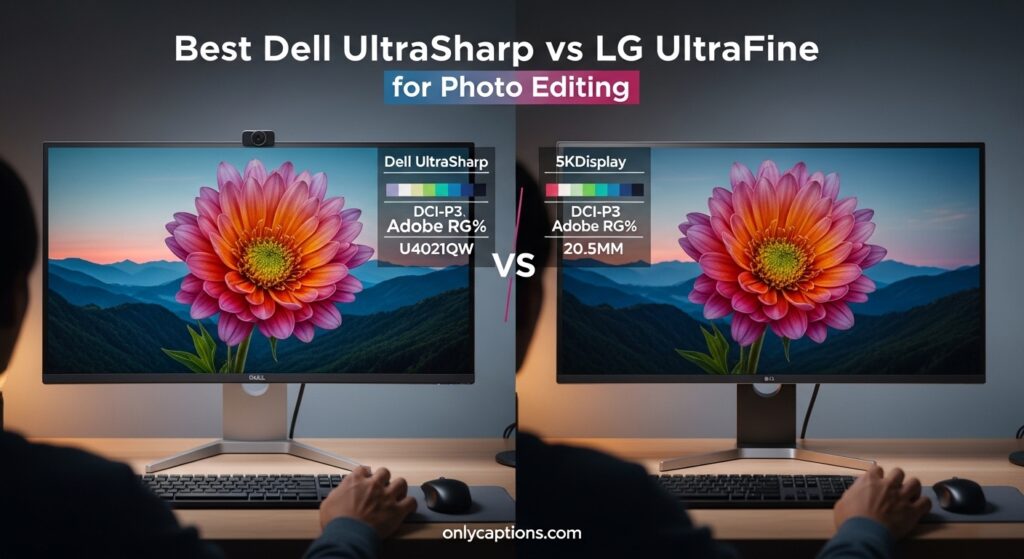Current image: Best Dell UltraSharp vs LG UltraFine for Photo Editing
