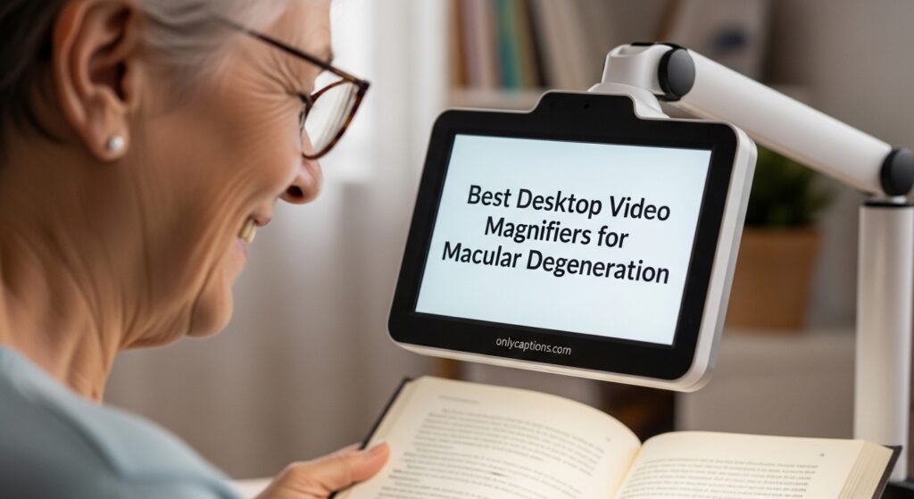 Current image: Best Desktop Video Magnifiers for Macular Degeneration