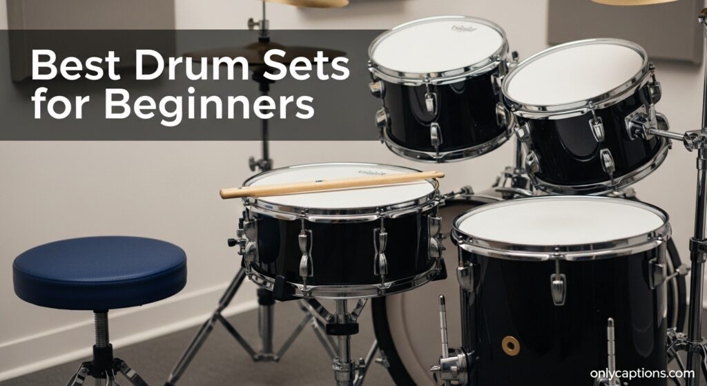 Current image: Best Drum Sets for Beginners