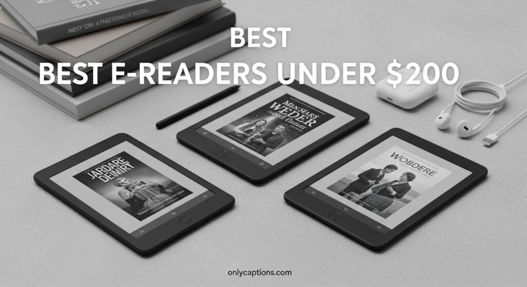 Current image: Best E-Readers Under $200