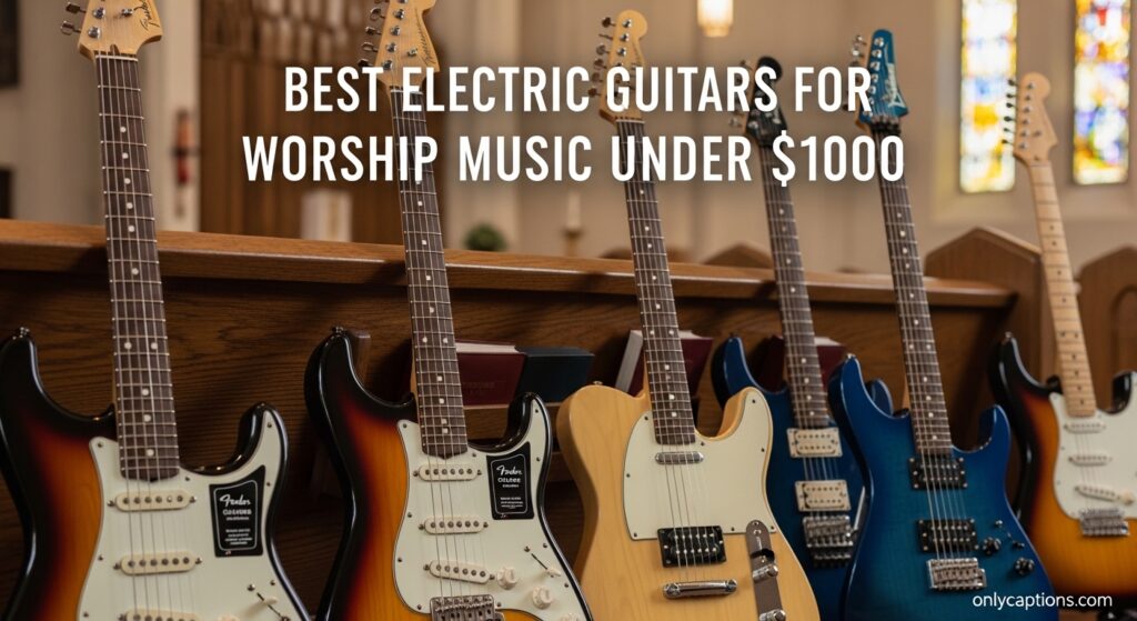 Current image: Best Electric Guitars for Worship Music Under $1000
