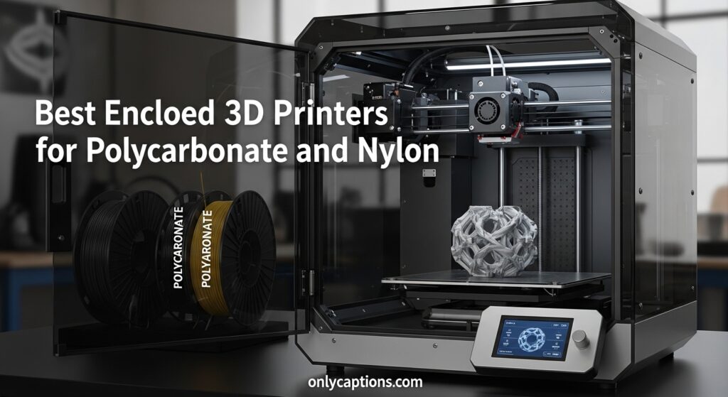 Current image: Best Enclosed 3D Printers for Polycarbonate and Nylon