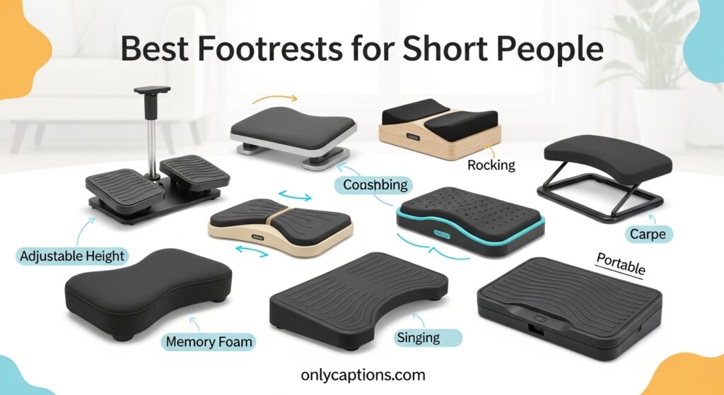 Current image: Best Footrests for Short People