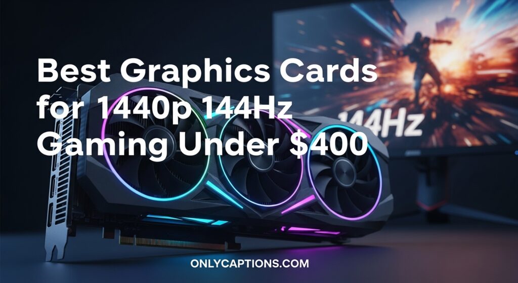 Current image: Best Graphics Cards for 1440p 144Hz Gaming Under $400