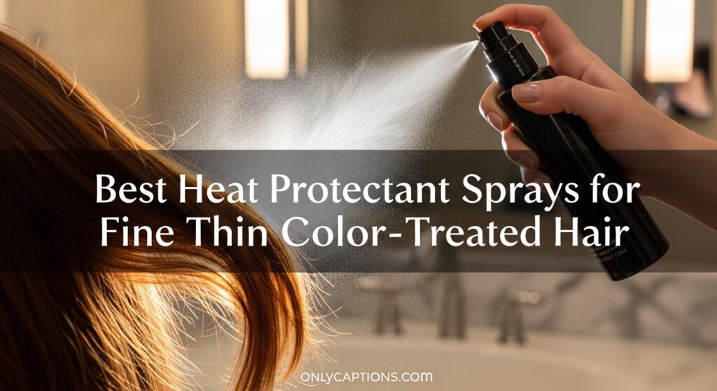 Current image: Best Heat Protectant Sprays for Fine Thin Color-Treated Hair