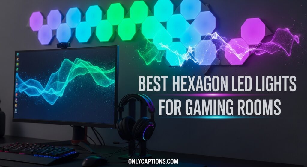 Current image: Best Hexagon LED Lights for Gaming Rooms