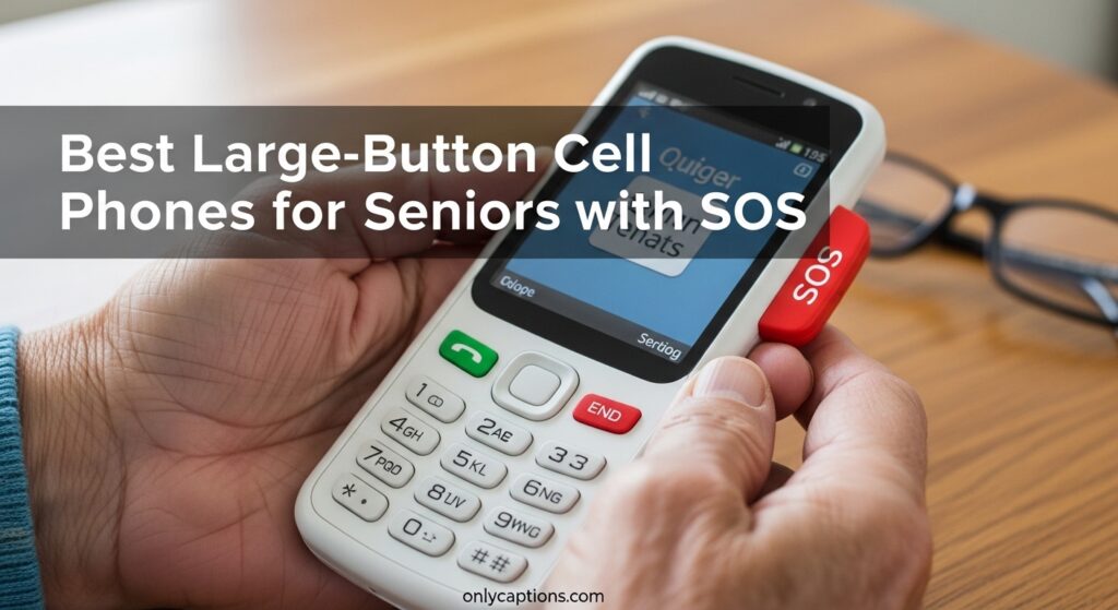 Current image: Best Large-Button Cell Phones for Seniors with SOS