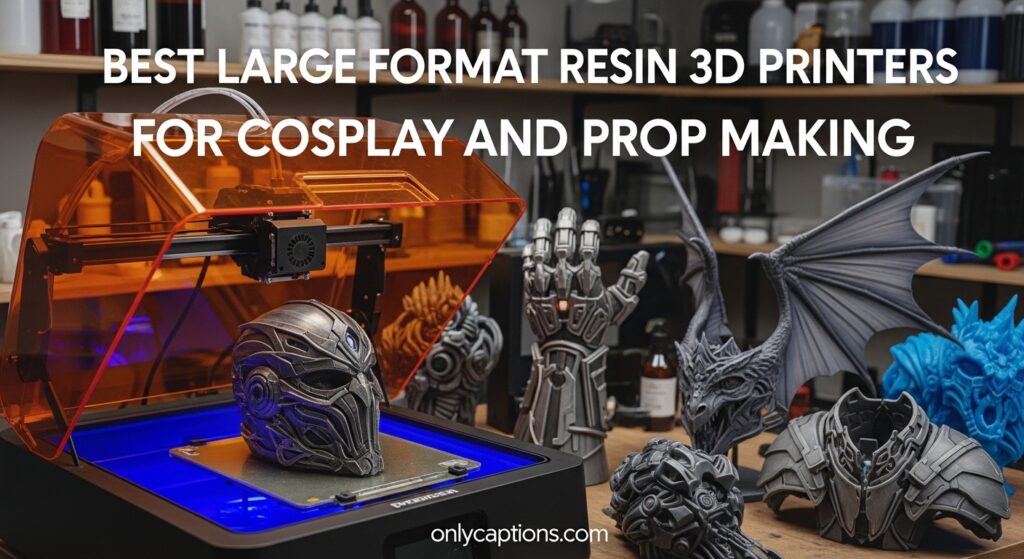 Current image: Best Large Format Resin 3D Printers for Cosplay and Prop Making