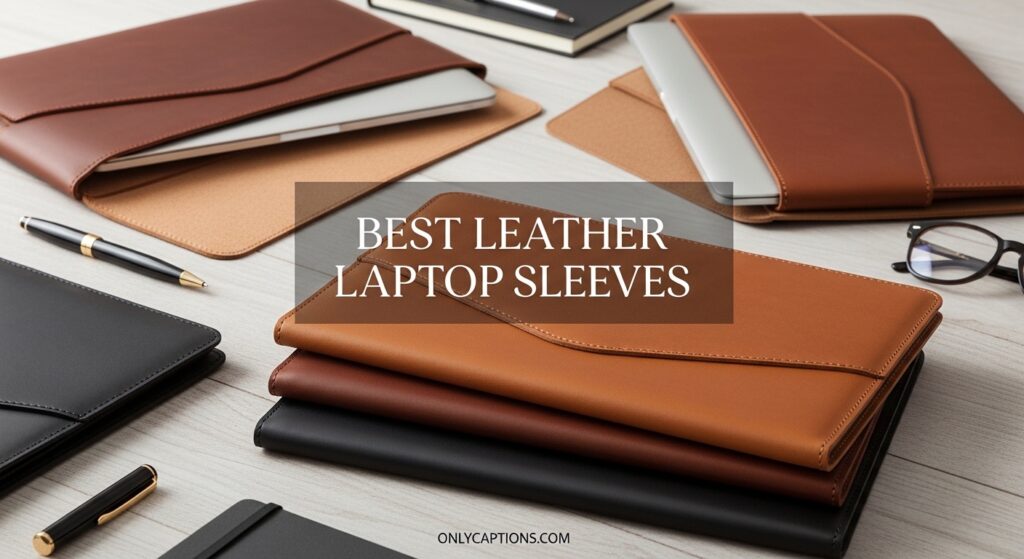 Current image: Best Leather Laptop Sleeves