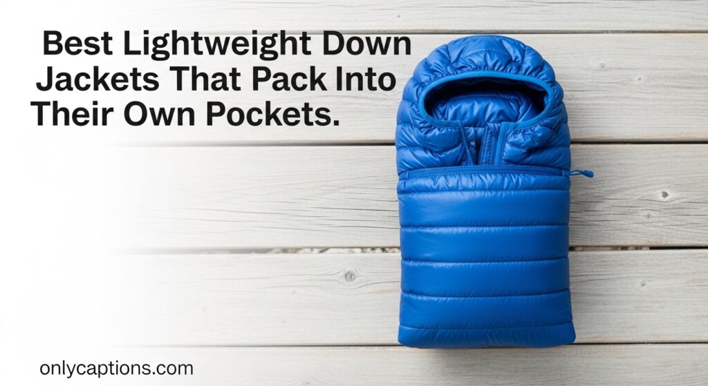 Current image: Best Lightweight Down Jackets That Pack Into Their Own Pockets