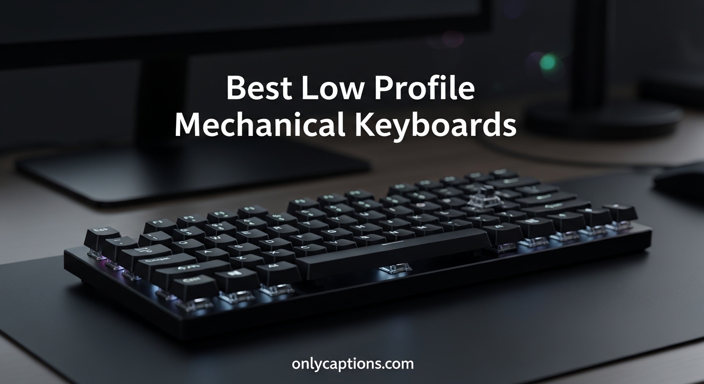 10 Best Low Profile Mechanical Keyboards (April 2026) Complete Guide
