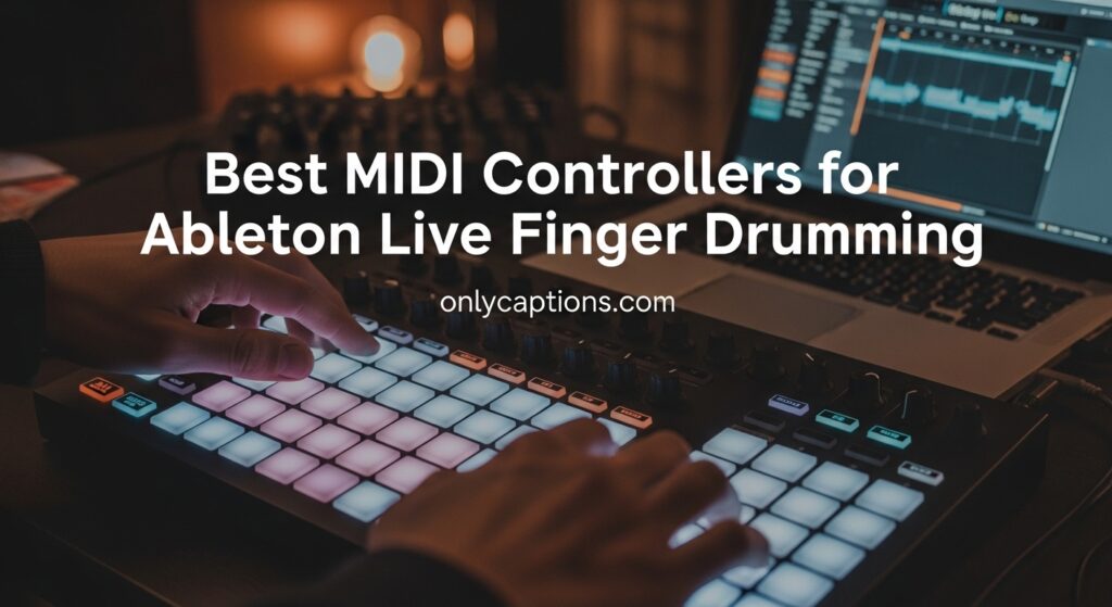 Current image: Best MIDI Controllers for Ableton Live Finger Drumming