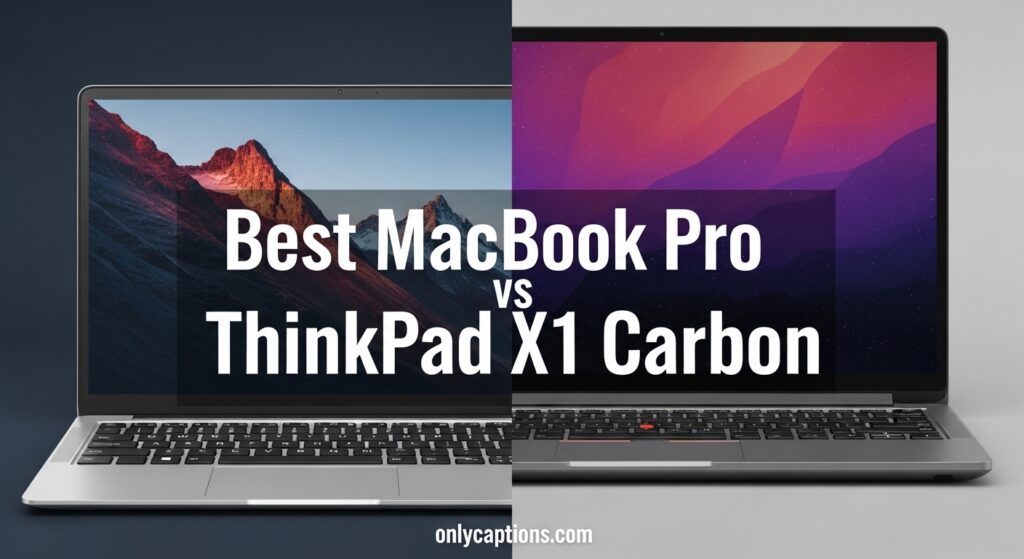 Current image: Best MacBook Pro vs ThinkPad X1 Carbon