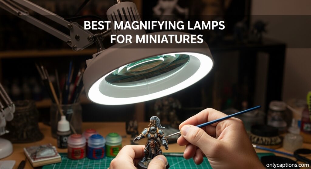 Current image: Best Magnifying Lamps for Miniatures