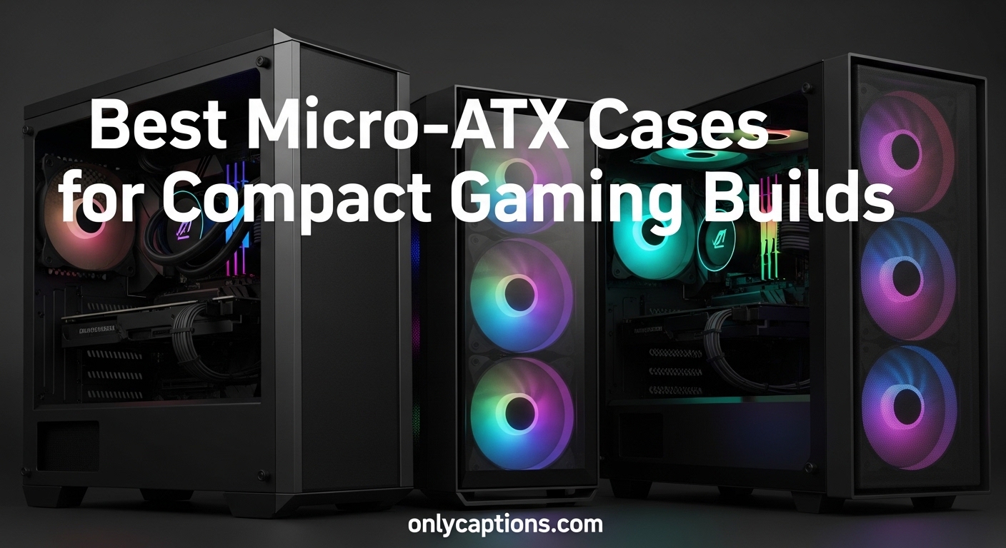 8 Best Micro ATX Cases For Compact Gaming Builds June 2026 Expert Reviews Best Micro ATX Cases For Compact Gaming Builds 