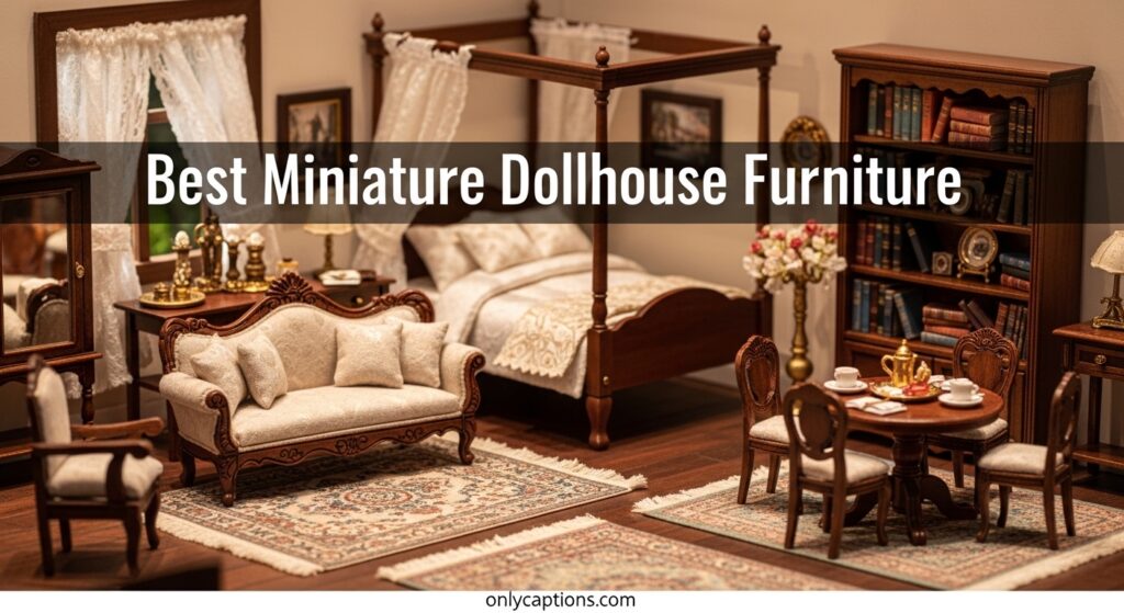 Current image: Best Miniature Dollhouse Furniture