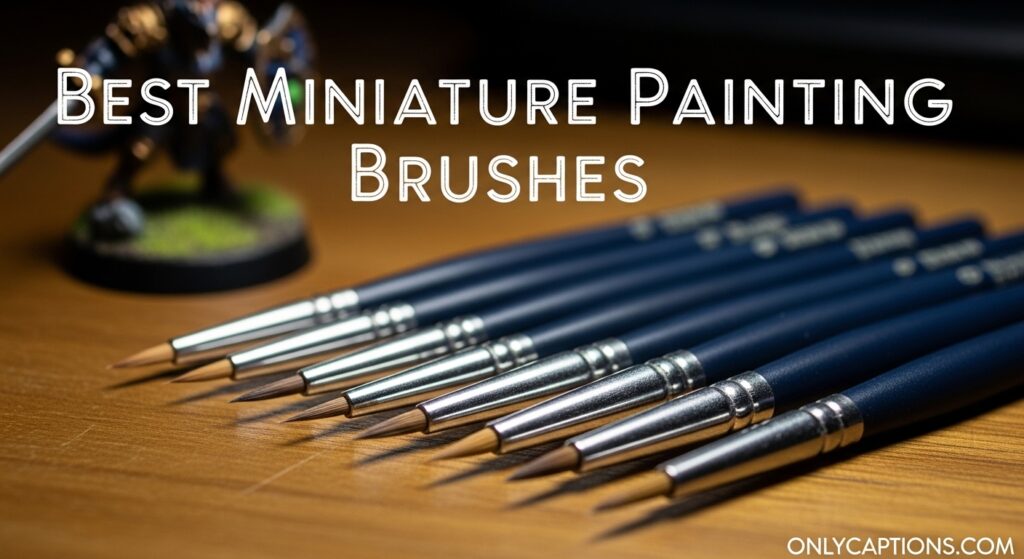 Current image: Best Miniature Painting Brushes