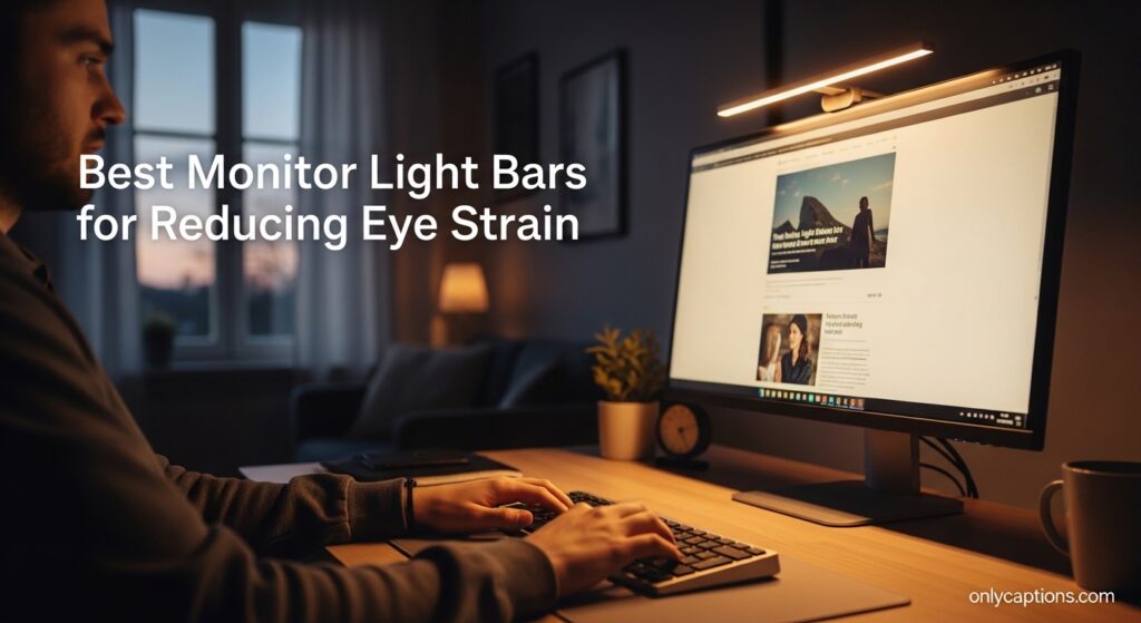 Current image: Best Monitor Light Bars for Reducing Eye Strain