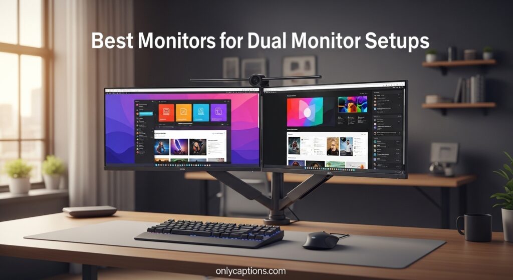Current image: Best Monitors for Dual Monitor Setups