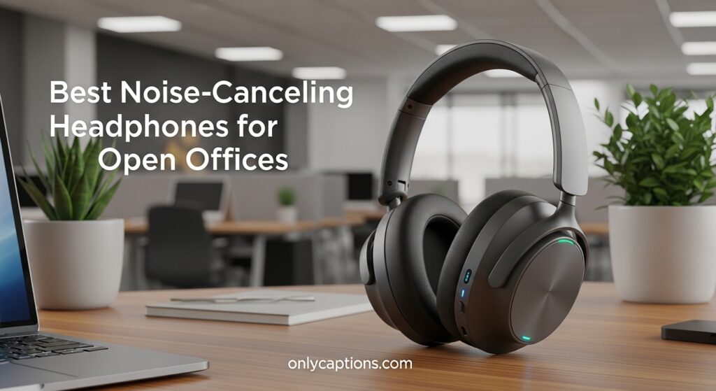 Current image: Best Noise-Canceling Headphones for Open Offices
